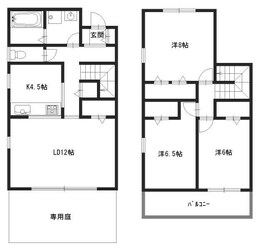 アベニュー御立の物件間取画像